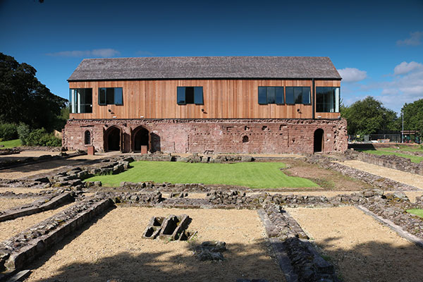 Norton Priory exterior and gardens