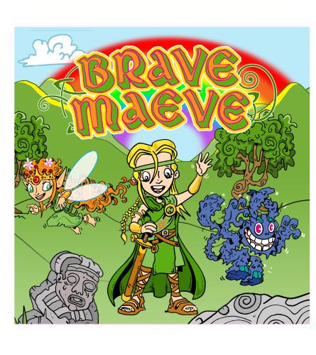 'Brave Maeve' Comic art workshops with Stuart Harrison