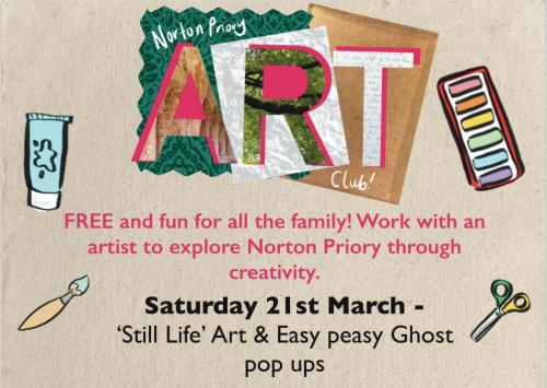 Family Friendly Phantom Crafts - Norton Priory Art Club