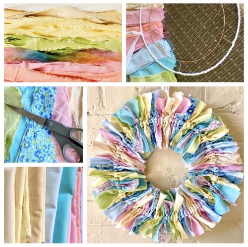 Spring Fabric Wreaths Workshop