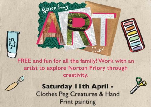 Norton Priory Art Club - Family Friendly Crafts
