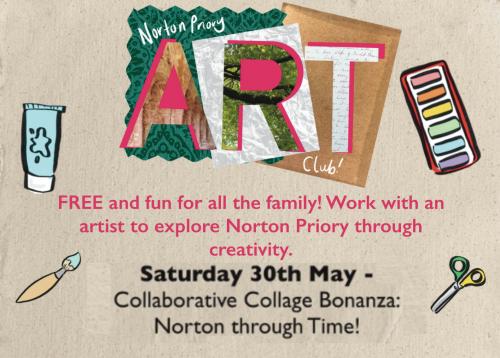 Norton Priory Art Club - Family Friendly Crafts 