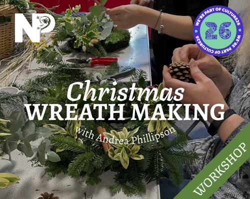 Christmas Wreath Making with Andrea Phillipson