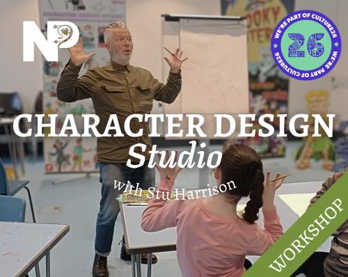 Character Design Studio Workshop with Stu Harrison